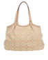 Devin Tote, &pound;250, Handbags, Beige, Canvas, Back view